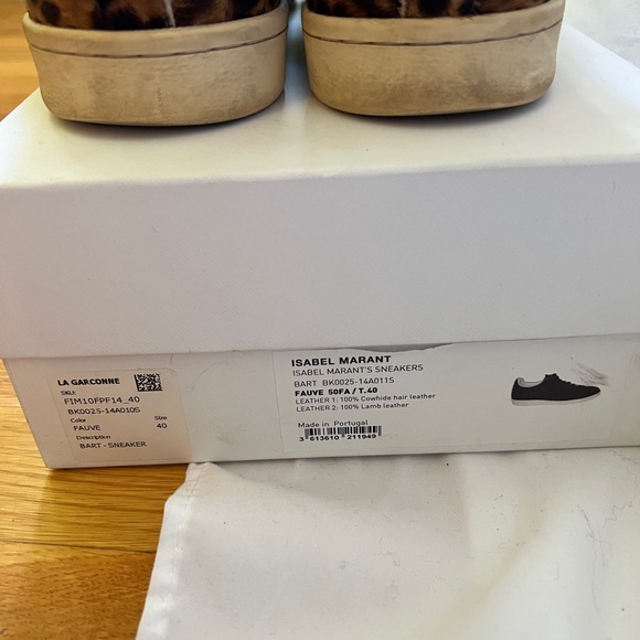 Isabel Marant Leopard Sneaker - Picture 6 of 8